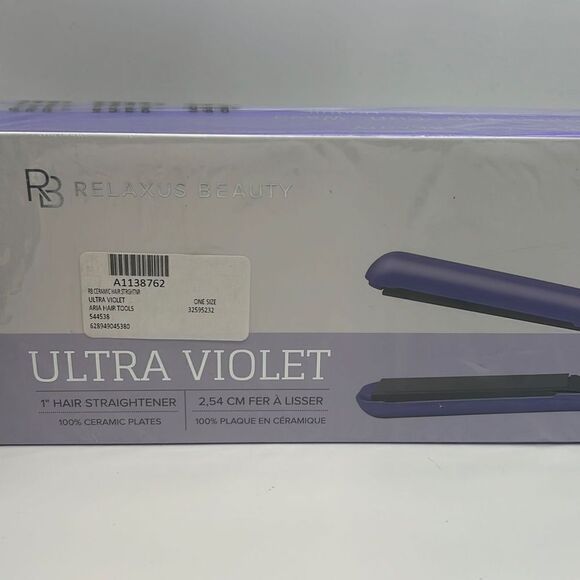ARIA BEAUTY Pink Sugar 1" Ceramic Hair Straightener-NWT - Picture 2 of 5